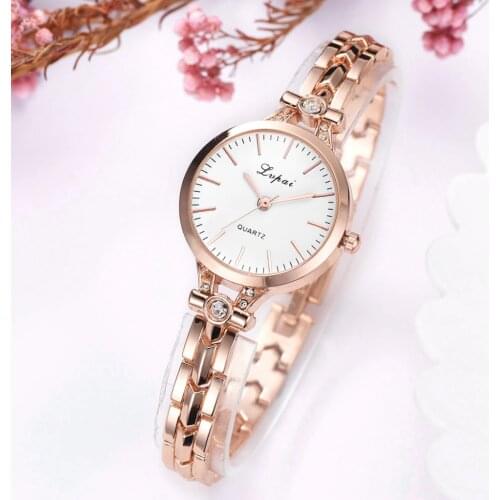 Lvpai Brand Womens Clock Fashion Casual Bracelet Watches Luxury Business Quartz Wristwatches Ladies Watch Montre Femme 2019