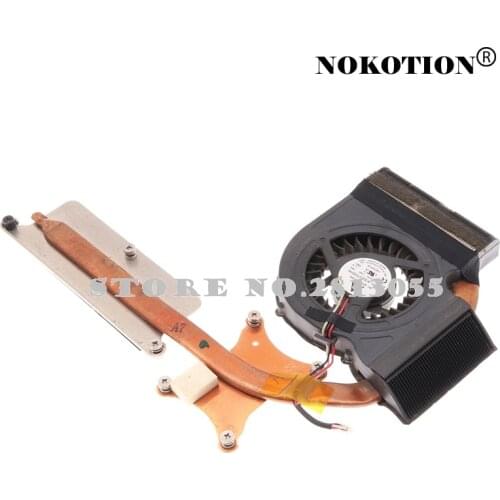Nokotion BA62-00509A Radiator For Samsung RV410 RV408 R428 Laptop Motherboard CPU Heatsink With Fan Tested