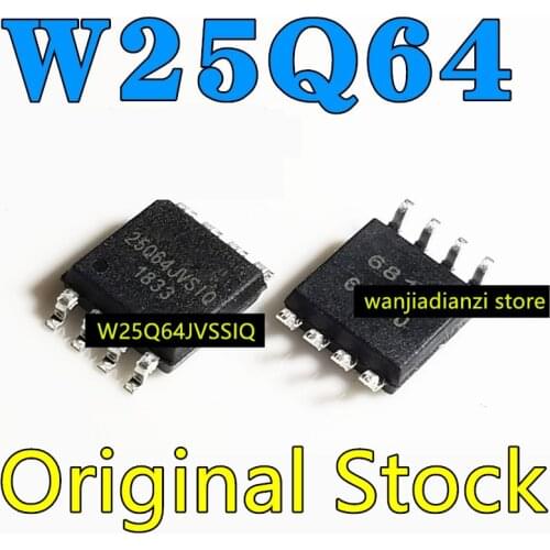 New and original W25Q64JVSSIQ W25Q64JVSIQ SOP8 FLASH SPI FLASH memory chip volume of memory chips