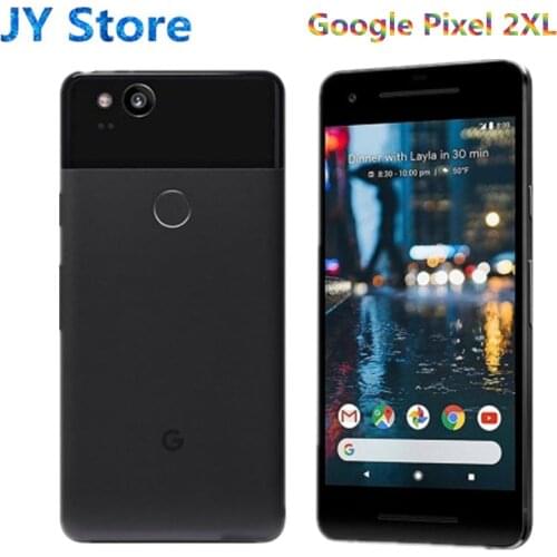 Brand NEW 6 Inch Google Pixel 2XL Mobile Phone EU Version Snapdragon 835 Octa Core 4GB 64GB 128GB Fingerprint 4G Android 2XL