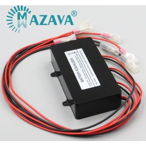 Voltage Controller Battery Equalizer HA02 Batteries Voltage Balance Lead Acid Battery Connected in Parallel Series for 24/36/48V