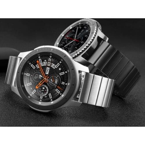 20/22mm Stainless Steel band for Samsung Galaxy watch 46mm/42mm/Active 2 strap Gear S3 Frontier band Huawei watch GT 2 bracelet