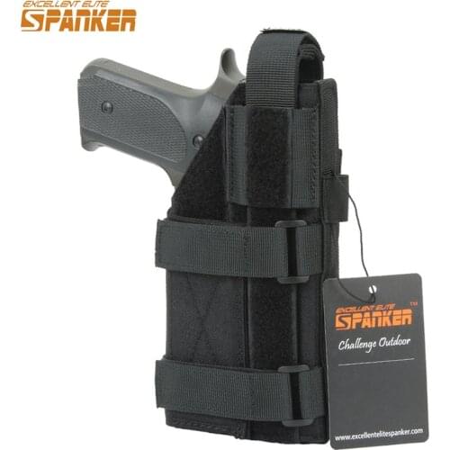 EXCELLENT ELITE SPANKER Tactical Universal Pistol Holster for M1911 G17 G18 G19 G26 G34 Pistol XD-45acp CZ P-10C Adjustable