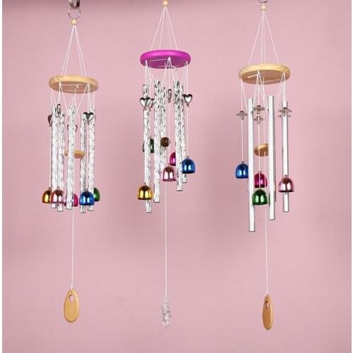 Wind Chime Yard Garden Outdoor Balcony Decorative Metal Wind Chimes High Quality Exquisite Colorful Bells Music Wind Chimes