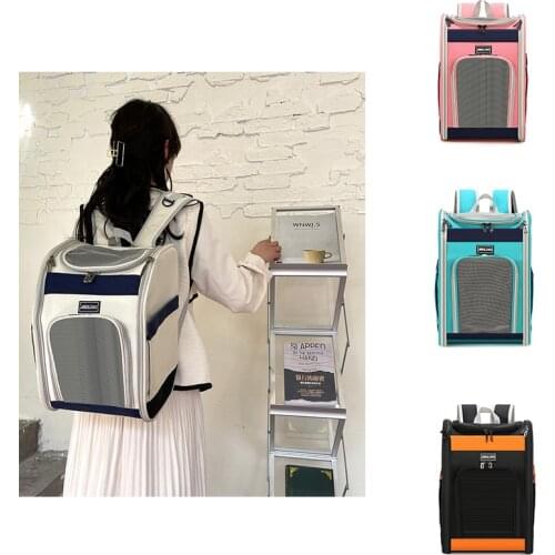 Breathable Cat Carrier Bag Portable Space Capsule Astronaut Outdoor Travel Bag Small Dog Cat Carrier Transparent Pet Backpack