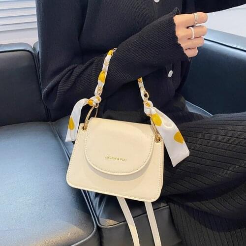 Womens bag 2021 popular fashion messenger shoulder chain portable small square make up bags cute side bag