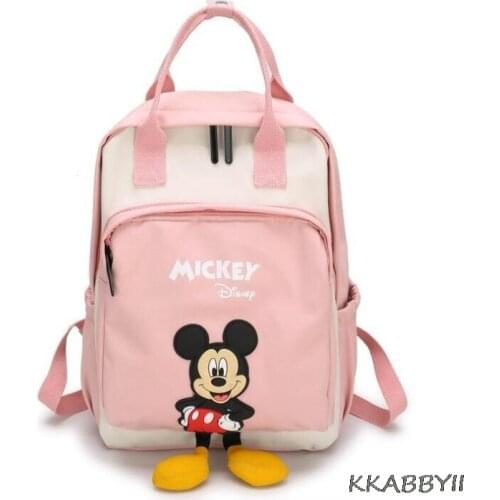 Disney Mickey Women Backpack Laptop Mochil Print School Bag Teenager Girl Bookbag Rucksack Femal Leisure Travel Bagpack