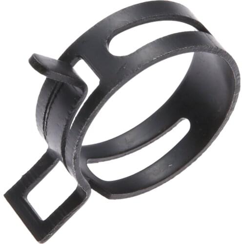 Yetaha 10Pcs 40mm Diameter Spring Pipe Clip Action Fuel Hose Tube Line Warm Clamps Fastener For Audi Bmw Ford Honda Kia