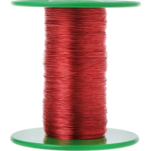 100m QA Polyurethane Enameled Copper Wire 0.2mm Welding Wires Coil Winding