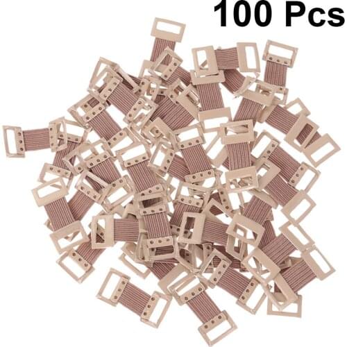 100Pcs Durable Elastic Bandage Clips Stretch Metal Clasps For Various Types Bandages