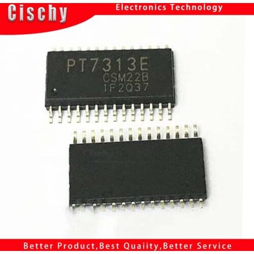 5pcs/lot PT7313E SOP-28 PT7313 SOP SMD In Stock