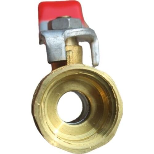 DN15 4 Points Inner and Outer Silk Ball Valve Brass Double 300WG