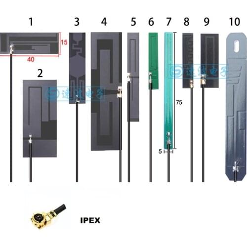 GSM 2G 3G LTE 4G GPRS WCDMA NB-iot full band internal FPC PCB IPEX antenna for Quectel mini pcie module EP06-E EC25-E SIM7600E-H