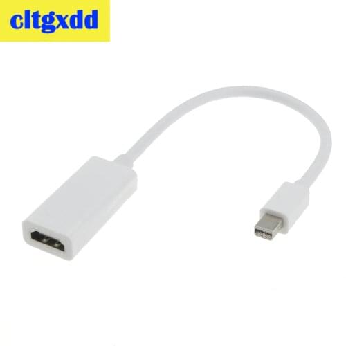 Cltgxdd Mini DisplayPort Display Port DP to Hdmi-compatibl Adapter Converter Cable For Mac Macbook Pro Air Notebook For Thinkpad