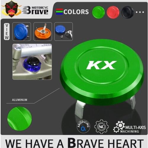 Motorcycle Handlebar Steering Stem Cap For KAWASAKI KX 65 85 100 125 250 250F 450F KX65 KX85 KX100 KX125 KX250 KX450F KX250F