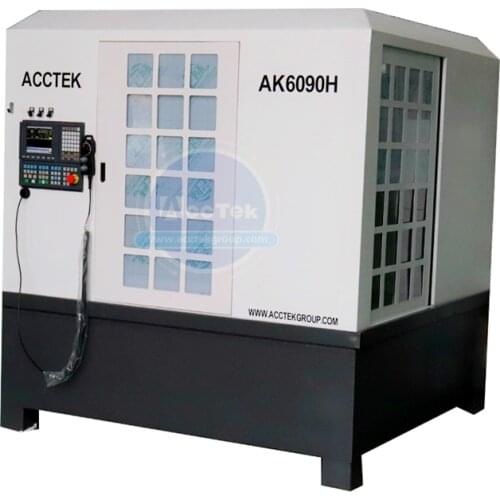 Low Cost Metal PCB Cnc Milling Machine Shoes Mould Making with Full Closed Structure