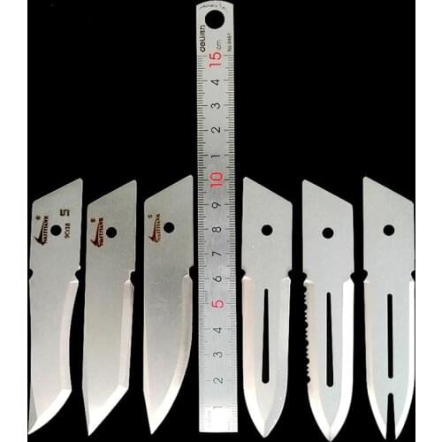 NAITHAWK 9CR18 MOV and M390 Steel Utility Knife Blade Compatable with CKB-2 knife handle