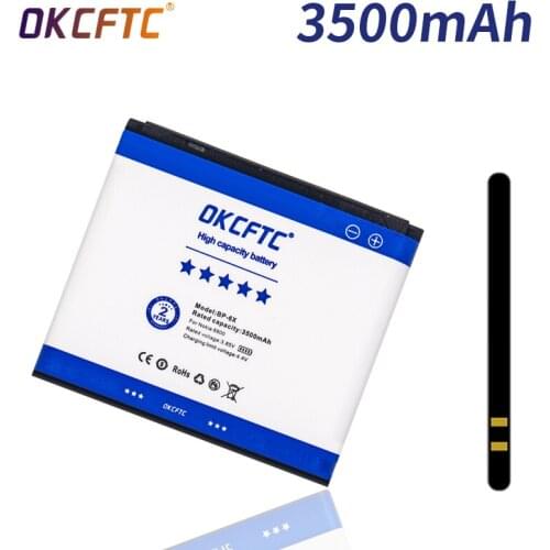 OKCFTC 3500mAh BP-6X Li-ion Phone Battery for Nokia 8800 8860 8800 Sirocco N73i