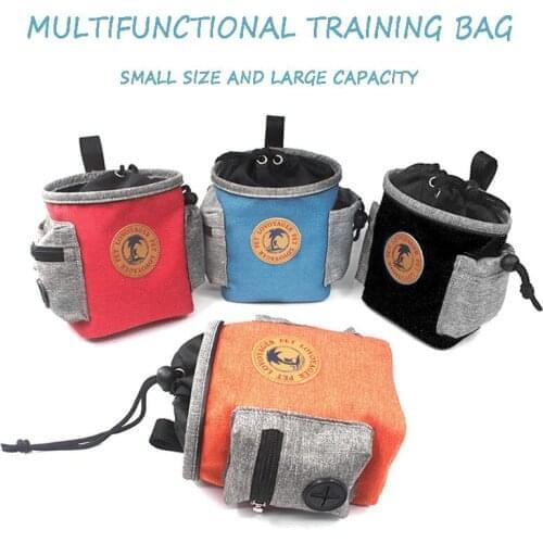 Outdoor Portable Training Pet Dog Snack Bag Pet Supplies Strong Wear Resistance Large Capacity Puppy Products Waist Bag Durable