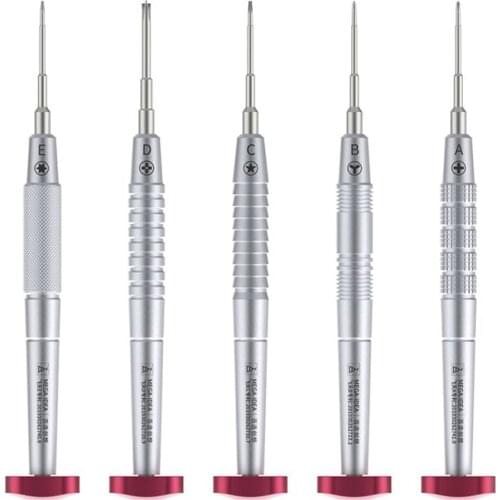 Qianli 2D screwdriver aviation aluminum handle anti-slip screwdriver Philips Y Convex Cross for iphone samsung disassembly tool