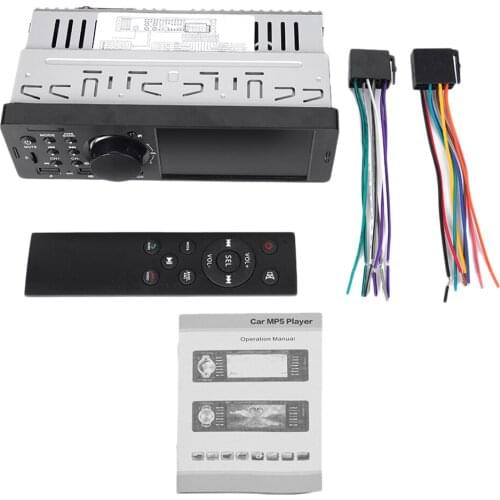 Universal 4' Car Radio MP5 Player Telescopic Audio Multimedia Player #7805