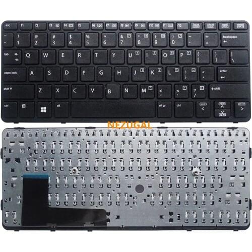 US laptop keyboard For HP EliteBook 820 G1 820 G2 720 G1 720 G2 725 G2 NO point NO backlit