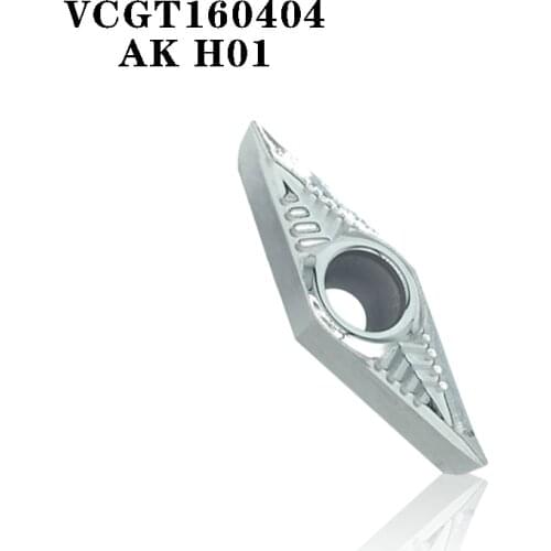 VCGT160404 AK H01 VCGT 160404 Aluminum cutter blade Insert Cutting Tool turning tool CNC Tools AL +TIN Alloy wood