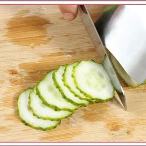 Finger Guard Protect Finger Chop Slice Steel Kitchen Hand Protector Knife Slice Cutting Finger Protection Kitchen Tool 10