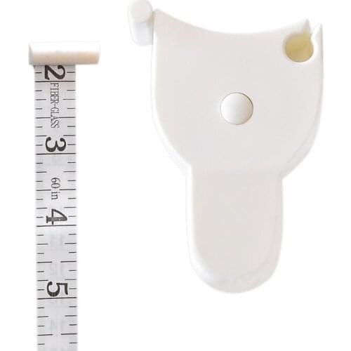 B36C 150cm Body Measure Tape Soft Measuring Tape with Lock Pin/Push Button for Sewing Tailor Body Measurements