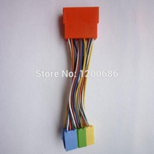 20Pin Block Adapter CD Changer Wire Harness Cable For Audi Skoda Seat