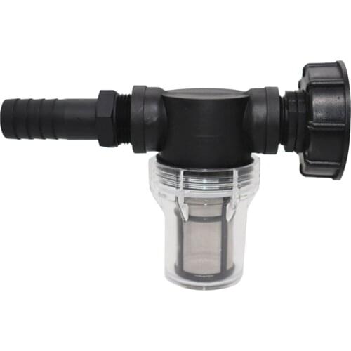 IBC Tank Garden Hose Adapter Non-toxic Water Connector With Filter For Ton Barrel Pipe Joint Ton Barrel Filter Connector