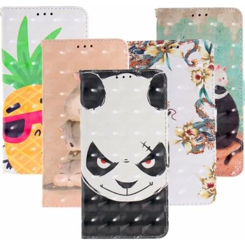 For LG G7 Cases 3D Luxury Flip Wallet Case For LG G7 Book Flip Style Mobile Phone Cases For LG G7 Cover