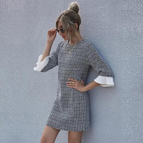 Модные платья-трапеции CRRIFLZ China At AliExpress