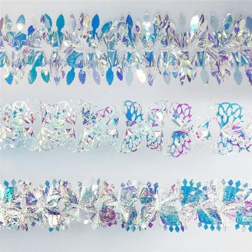 DIY Iridescent Shiny Rainbow Film Honeycomb Ornament Sequin Confetti For Birthday Party Wedding Christmas Decor Wholesale