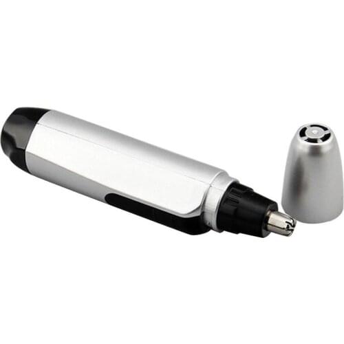 Dual Edge Blades Compact Nose Hair Trimmer Easy Carry Waterproof Men Women Universal Painless Trimming Nose Hair Removal