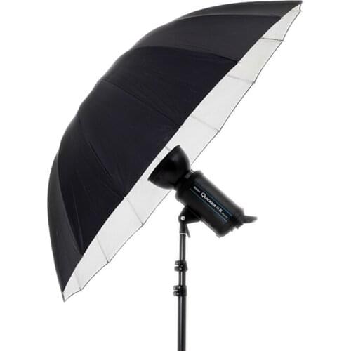 Godox 180cm 75" Inch Photography studio umbrella extra-large reflective umbrella Silver Reflective Umbrella ,Black+Silver