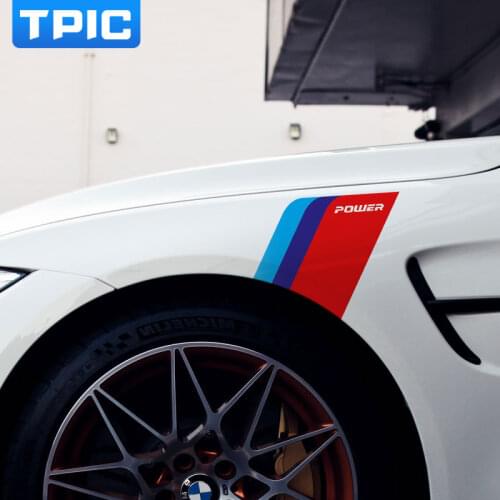 Car Side Fender Stickers And Decals Car Body Decorative For bmw e90 e60 f30 f10 f07 f34 x1 x3 x4 x5 e70 x6 M2 M3 M5 Car Styling