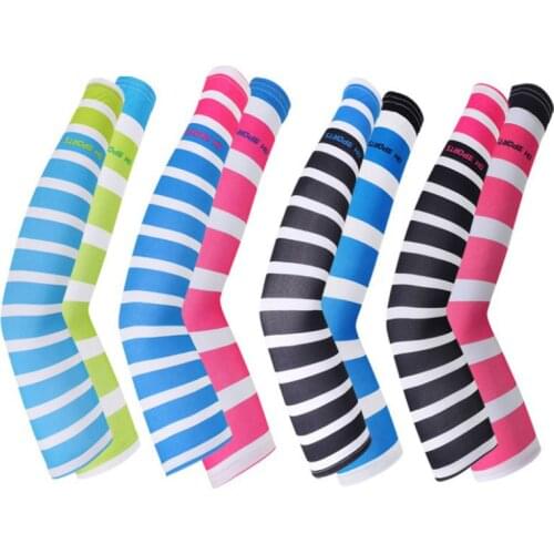 Professional Cycling Sleeves Arm Elbow Cooling Antislipping Sleeves Outdoor UV Protection Sport Arm Sleeves Bicycle Accessories