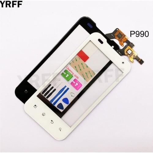 4.0'' touch For LG Optimus 2X P990 Touch Screen Digitizer Sensor Touch Glass Lens Panel Replacement