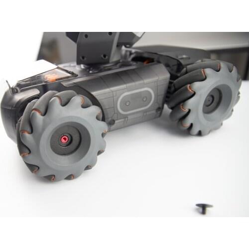 Stable CNC Aluminum Alloy S1 Wheel Connector Red Lightweight Adapter Wheel Accessories for DJI roboMaster S1