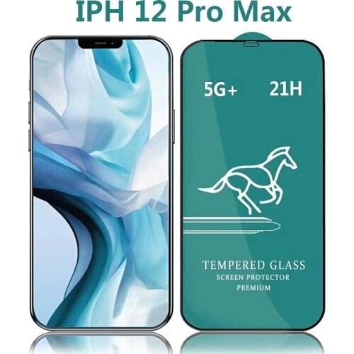 Tempered glass screen protector 21H HD For iphone 12 pro max mini 11 pro max X XS MAX XR 8 7 6 PLUS