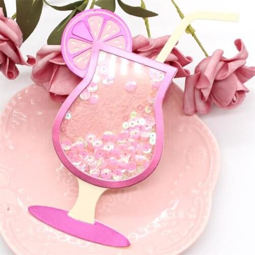 ZFPARTY Goblet Metal Cutting Dies Stencils for DIY Scrapbooking Decorative Embossing DIY Paper Cards