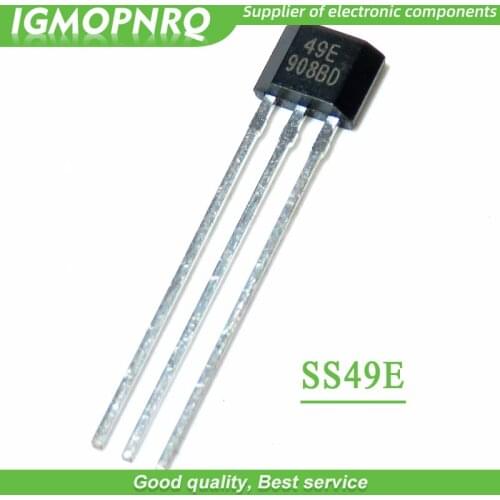 10pcs SS49E Hall element OH49E Hall sensor Hall Effect Sensor new