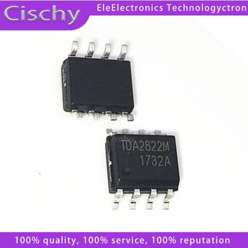 10PCS TDA2822M TDA2822 SOP-8