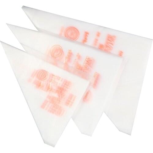 100pcs thickened Cream Pastry Cake Icing Piping squeeze bag Baking Tool