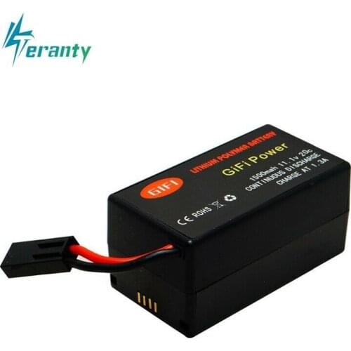 11.1V 1500mAh 20C Recyclable High Power LiPo Battery Designed for Parrot AR.Drone 2.0 Quadcopter Long Flight Time