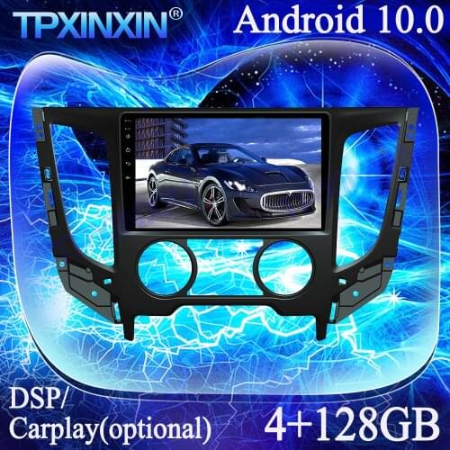 4+128G Android 10.0 For Mitsubishi Triton 2016-2019 Manual PX6 IPS Carplay Multimedia Player Tape Recorder GPS Navi Auto Radio