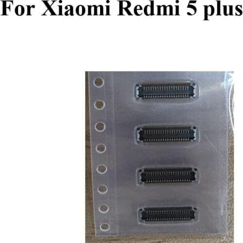 5pcs FPC connector For xiaomi redmi 5plus 5 plus LCD display screen on Flex cable On motherboard mainboard Red mi 5plus