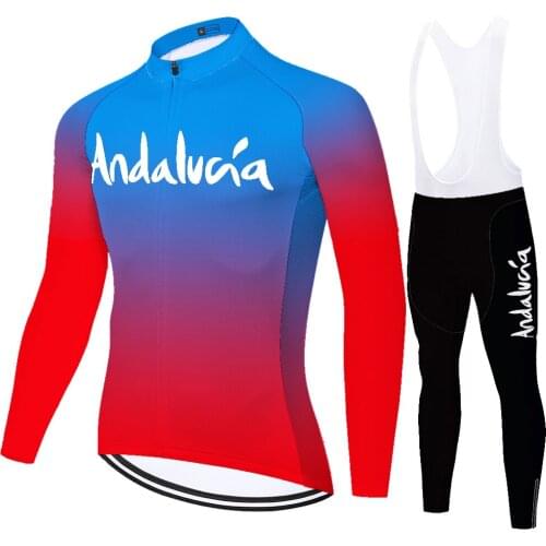 Andalucia Summer Spirng Homme Maillot Equipos Ropa Pantalon Hombre Completo Estivo Equipamento Ciclismo Equipamento De Ciclismo