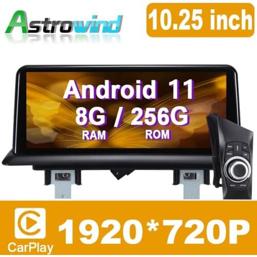 10.25 inch 8 Core Android 10.0 System Car GPS Navigation Media Stereo Radio For BMW 1 Series 120i E81 E82 E87 E88 with idrive